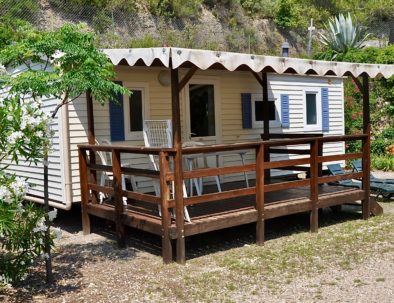 Mobil-Home Fidji exterieur - Camping Val Fleuri Location