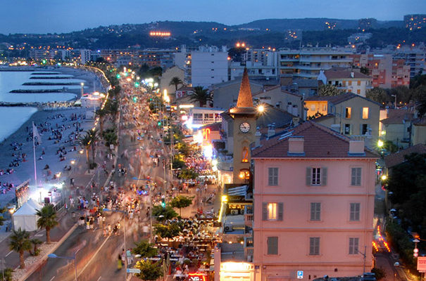 Cagnes sur Mer Plage Bord de Mer