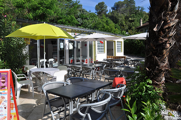 Camping Val Fleuri - Bar restaurant exterieur - Cagnes sur Mer